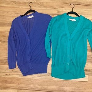 Ann taylor Loft cardigans